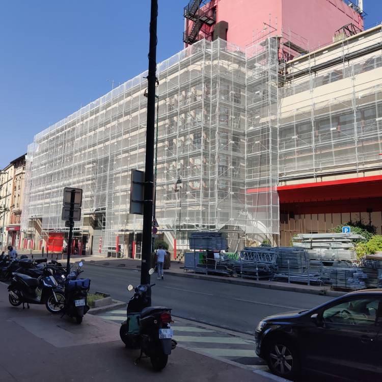 Théâtre de Gennevilliers rénovation ravalement